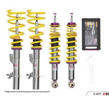 ES#3427349 - 352100BR - KW V3 Series Coilover Kit - The ultimate in coilover technology featuring double adjustable damping - KW Suspension - Audi