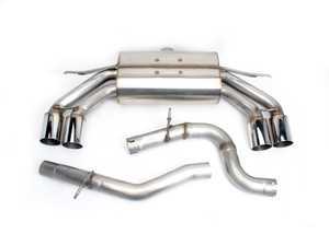 ES#3427363 - D660-0065 - 2.75" Dinan Free Flow Cat-Back Exhaust System - Polished Tips - (NO LONGER AVAILABLE) - 100% 304 stainless steel construction with quad 3.5" exhaust tips - Dinan - 