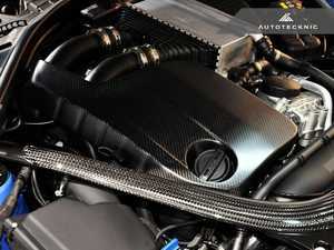 ES#3424306 - BM-0401 - Carbon Fiber Engine Cover - Matte - Get your engine bay show ready - AUTOTECKNIC - BMW