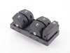 ES#3218912 - 4F0959851F5PR - Power Window Switch Assembly - Sabre (Black) - Front drivers side main window switch - URO - Audi