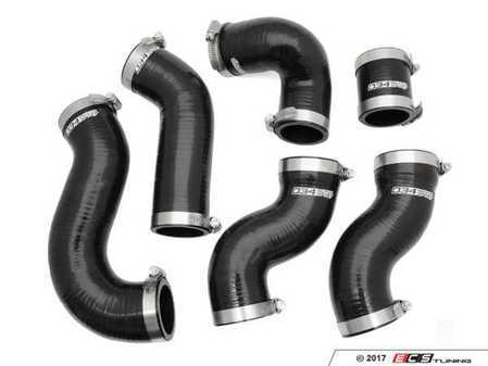 ES#3432231 - 034-145-A003 - Performance Silicone Intercooler Hose Set - Replace your failure-prone factory rubber hoses with boost-friendly silicone! - 034Motorsport - Audi