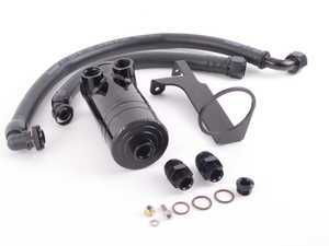 ES#3021899 - CCT004EK - BFI "Clean Catch" Crankcase Oil Separator - Essentials Kit - Everything needed to add a catch can to your TSI using the OEM valve cover. - Black Forest Industries - Volkswagen