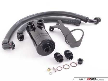 ES#3021899 - CCT004EK - BFI "Clean Catch" Crankcase Oil Separator - Essentials Kit - Everything needed to add a catch can to your TSI using the OEM valve cover. - Black Forest Industries - Volkswagen
