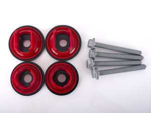 ES#3173577 - 019860ecs02-03KT -  Polyurethane Rear Subframe Bushing Insert Kit  - Enhance driving dynamics and power transfer with a locked down rear subframe - ECS - Audi Volkswagen