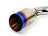 ES#2858050 - MRABEMCC11VO - Axle Back Exhaust - Burnt Roll Tip MR-ABE-MCC11-VO - Dual 4" Blue Burnt tips with rolled edges - Megan Racing - MINI