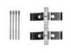 ES#3432341 - 7L6698269B - Front Brake Caliper Hardware Kit - Necessary hardware when replacing your brake pads. Services both front calipers. - Pagid - Volkswagen