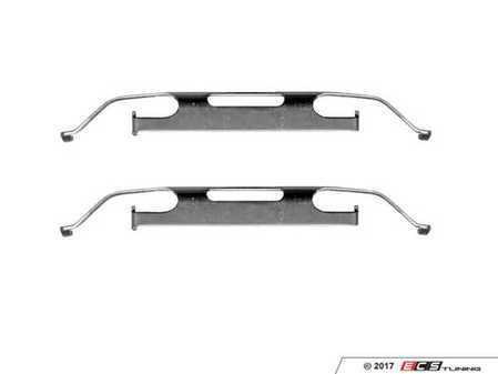 ES#3432344 - 8D0615269 - Brake Pad Retaining Spring - Pair - Spring clips that holds the brake pads in place - Pagid - Audi Volkswagen