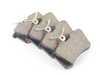 ES#3426872 - 1J0698451R - Premium Ceramic OE Equivalent Pad - Rear - Brembo NAO Ceramic pads are designed to deliver improved comfort and reduced pad wear - Brembo - Audi Volkswagen