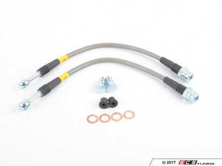 ES#3225006 - 950.33521 - Stainless Steel Brake Lines - Rear - (NO LONGER AVAILABLE) - Rear set of DOT-compliant lines for an improved pedal feel - StopTech - 