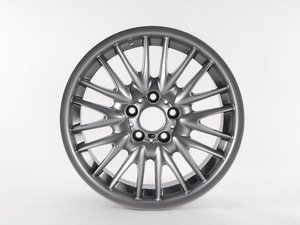 ES#64653 - 36112229145 - 18" V Spoke Style 72 Wheel - Priced Each - 18x8 ET47 CB 72.6mm - Genuine BMW - BMW