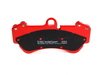 ES#520372 - DP31521C - RedStuff Performance Brake Pad Set - A high-performance street pad, featuring Kevlar technology - EBC - Volkswagen Porsche