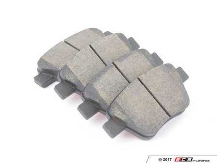 ES#3426632 - 5K0698451C - Premium Ceramic OE Equivalent Pad - Rear - Brembo NAO Ceramic pads are designed to deliver improved comfort and reduced pad wear - Brembo - Audi Volkswagen