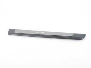 ES#122846 - 51477069121 - Door Sill Plate - Left - High Gloss Shadowline door sill trim - Genuine BMW - BMW