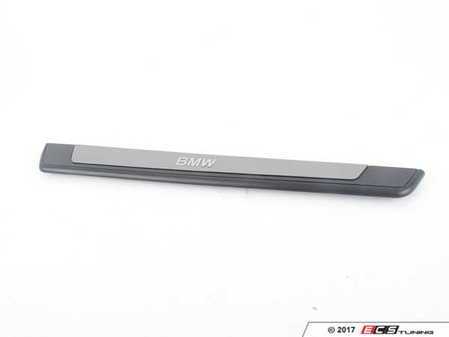 ES#122846 - 51477069121 - Door Sill Plate - Left - High Gloss Shadowline door sill trim - Genuine BMW - BMW