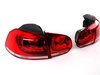 ES#2221157 - 5K0998003KT -  European LED Tail Light Set - Cherry Red - (NO LONGER AVAILABLE) - Complete set of LED tail lights with wiring from the European market GTI - Genuine European Volkswagen Audi - 