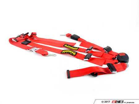 ES#3183851 - SR18142 - E46 Quick Fit Pro Harness - Red - Left - Schroth - 
