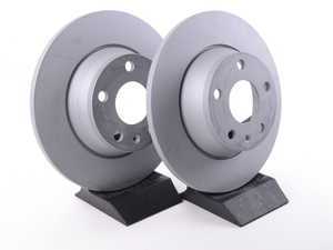 ES#260163 - 8j0698601 - Rear Brake Rotors - Pair (286x12) - Restore the stopping power in your vehicle - Zimmermann - Audi