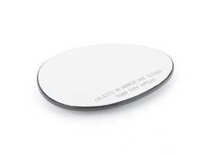 ES#3189201 - 56717 - Mirror Glass Convex Heated - Passenger Side  - Replace your broken or non working heated mirror glass - Dorman - MINI