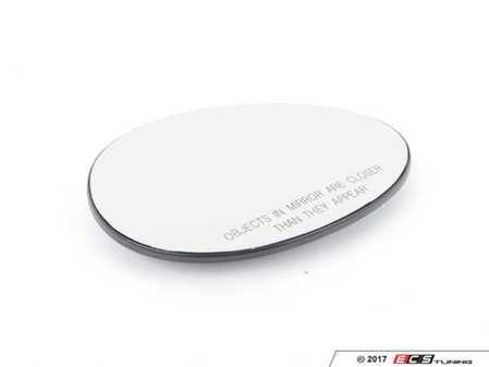 ES#3189201 - 56717 - Mirror Glass Convex Heated - Passenger Side  - Replace your broken or non working heated mirror glass - Dorman - MINI