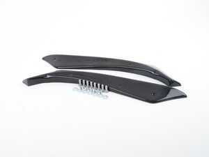 ES#3236198 - AU-A4-B7-RSD1GL - Rear Bumper Side Splitter Set - Gloss Black  - Transform the look of your vehicle - Maxton Design - Audi