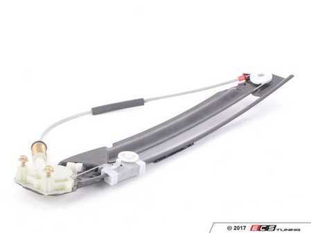 ES#3427230 - 51358252430 - E39 Rear Window Regulator - Right - With ball bearing pulleys and lifetime warranty - URO Premium - BMW