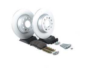 ES#2592562 - 1K0615601ADKT - Rear Brake Service Kit (282x12) - Everything you need to service your brakes in an afternoon - Genuine Volkswagen Audi - Volkswagen