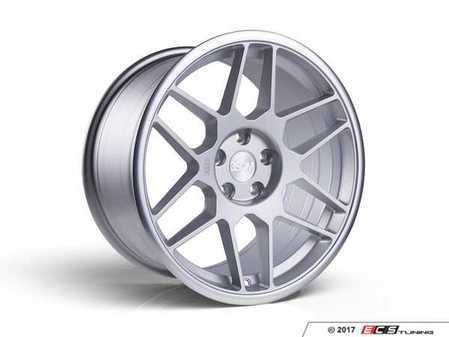 ES#3437321 - 5060530680177KT - 18" 0.09 - Set Of Four - 18x8.5 ET35 5x100 - Matte Silver / Polished Lip - 3SDM - Audi Volkswagen