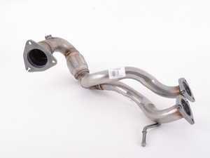 ES#3426806 - 8L9253091C - Exhaust Downpipe - Attaches the turbocharger to the catalytic converter - Hudson - Audi