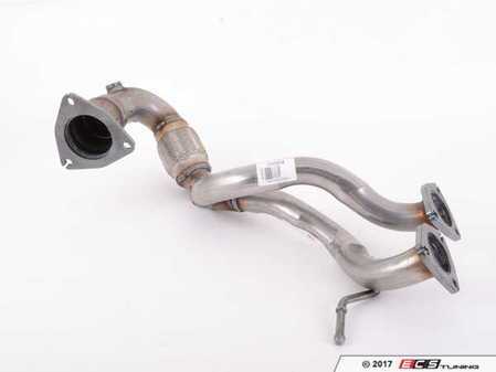 ES#3426806 - 8L9253091C - Exhaust Downpipe - Attaches the turbocharger to the catalytic converter - Hudson - Audi