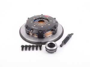 ES#3178125 - 02027-TD7S-S - Twin Disc Clutch Kit - Race/Street - Steel Flywheel - 725 Series Twin Disc Clutch Kit - 1 ceramic rigid disc, and 1 fiber tuff rigid disc - Includes steel flywheel - Clutch Masters - Audi
