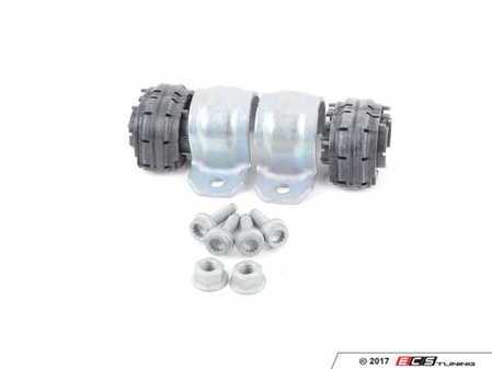 ES#2593626 - 1K0511327ARKT2 - Rear Sway Bar Installation Kit - Includes new bushings, brackets and hardware - Assembled By ECS - Audi