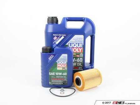 ES#2960049 - 11427833769LMKT - Liqui Moly Synthoil Race Tech GT1 Oil Change Kit / Inspection I - Everything needed for a complete oil service including Liqui Moly Race Tech GT1 oil and a Hengst filter - Assembled By ECS - BMW