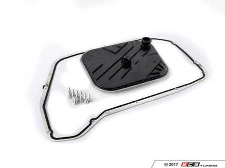 ES#3419613 - 0BK398009A - Automatic Transmission Filter Kit - Includes a new filter & transmission pan gasket with securing hardware - Meyle - Audi