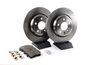 ES#3159263 - KOE4745 - Autospecialty Daily Driver Rear Brake Service Kit - A fast, easy, and affordable solution to restore braking performance - Power Stop - Audi