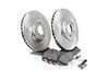 ES#3159639 - KOE5752 - Autospecialty Daily Driver Front Brake Service Kit - A fast, easy, and affordable solution to restore braking performance - Power Stop - Audi