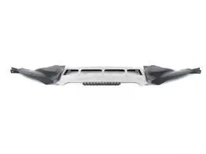 Comprehensive Front Skid Plate Kit - Milled finish plate