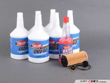 ES#3432316 - 114285705907KT - Oil Service Kit 2.0L - Everything you need for a comprehensive oil service, including Redline oil, Genuine filter with new magnetic drain plug - Assembled By ECS - MINI