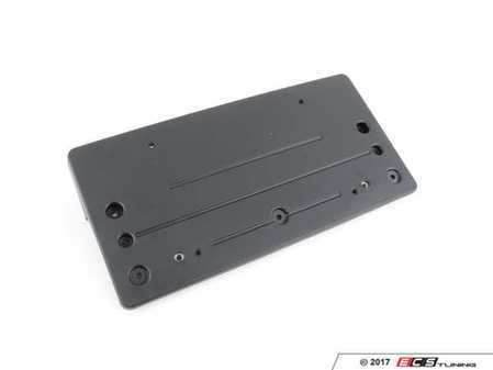 ES#3172763 - 51138062182 - License Plate Base - Secures the license plate to the front bumper. - Genuine BMW - BMW