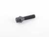 ES#2731506 - 1454301SW - 60 Degree Conical Seat Wheel Bolt (Black) - 14x1.5x43mm - Priced Each - Produced for running spacers with most aftermarket wheels - H&R - Audi BMW Volkswagen Mercedes Benz