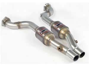 ES#3438681 - 767702KT - Supersprint High-Flow Catalytic Converter Kit - Includes left and right side metallic high-flow sport cats and connecting pipes - Supersprint - Audi