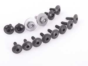 ES#3023214 - n90785002kt - Front Belly Pan Installation Hardware Kit - Includes the necessary hardware to secure the belly pan to the vehicle - Assembled By ECS - Audi