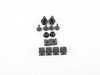 ES#2100250 - 8J0075101A - Rear Splash Guard Set - Keep the dirt and debris off your paint - includes hardware - Genuine Volkswagen Audi - Audi