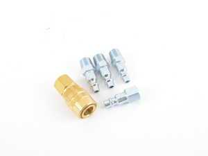 ES#2935988 - MILS211 - 1/4" 5-Piece Air Coupler Set - Fix up your air line easily - Milton Industries - Audi BMW Volkswagen Mercedes Benz MINI Porsche