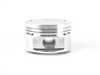 ES#2784572 - 314323 - JE Forged Piston Set - 81mm bore (factory bore), 9.0:1 compression ratio, 86.4mm stroke - includes rings, wrist-pins, & circlips - JE Piston - Audi