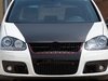 ES#1928348 - 21-9549RA - Badgeless Grille - Black With Red Strip - With Notch Filler - (NO LONGER AVAILABLE) - Add a sleek custom touch to your MK5 - ECS - 