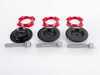 ES#3221076 - 019797ecs01KT -  Rear Differential Mount Insert Kit (3 Inserts) - Front and Rear Positions - Launch harder and improve your 0-60 times with our Rear Diff. Mount Insert Kit - ECS - Audi Volkswagen