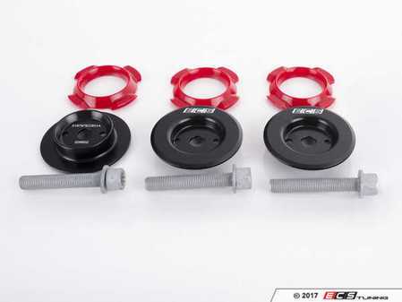 ES#3221076 - 019797ecs01KT -  Rear Differential Mount Insert Kit (3 Inserts) - Front and Rear Positions - Launch harder and improve your 0-60 times with our Rear Diff. Mount Insert Kit - ECS - Audi Volkswagen