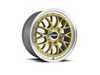 ES#3442770 - r15619004325KT - 19" LSR - Set Of Four - (NO LONGER AVAILABLE) - 19"x10", ET25, 5x112, 66.56CB - Gold With Machined Lip - Rotiform - 