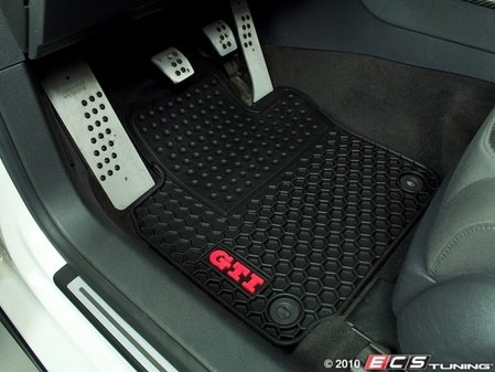 ES#2602945 - 1K1061550041KT - Monster Floor Mats Set - GTI - (NO LONGER AVAILABLE) - The best floor mats available to protect your VW GTI interior from all kinds of natural elements - Genuine Volkswagen Audi - 