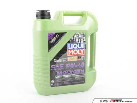 ES#3246016 - 20232 - Molygen New Generation Engine Oil (5w-40) - 5 Liter - Full synthetic oil with fluorescent, friction-reducing additive! - Liqui-Moly - Audi BMW Volkswagen Mercedes Benz MINI Porsche